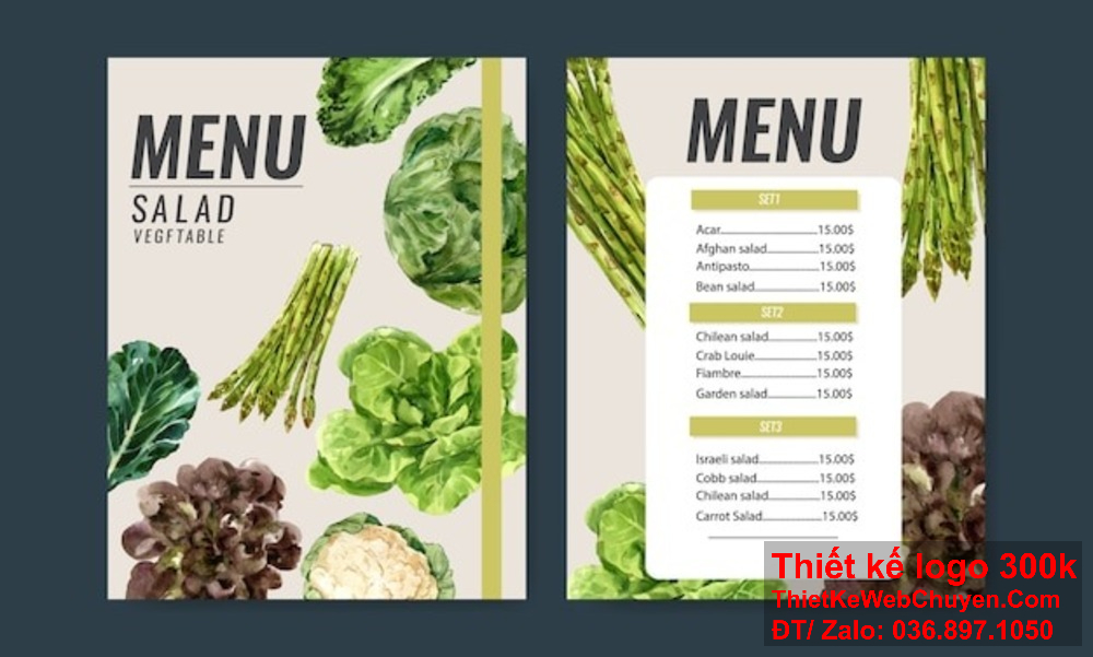 Để thu hút khách hàng, việc thiết kế menu nhà hàng quán ăn chay cần chú trọng vào việc trình bày rõ ràng và hấp dẫn Với nhiều năm kinh nghiệm trong việc thiết kế menu nhà hàng quán ăn chay, chúng tôi tự tin mang đến những mẫu menu ấn tượng và chuyên nghiệp