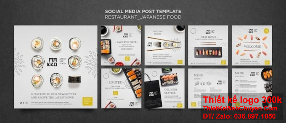 Khi thiết kế menu nhà hàng quán ăn sushi, việc sử dụng hình ảnh bắt mắt và mô tả chi tiết các món ăn là yếu tố quan trọng thu hút thực khách. Khi thiết kế menu nhà hàng quán ăn sushi, hãy chú ý đến việc sử dụng màu sắc và hình ảnh để tạo ra một bố cục hấp dẫn và dễ nhìn.