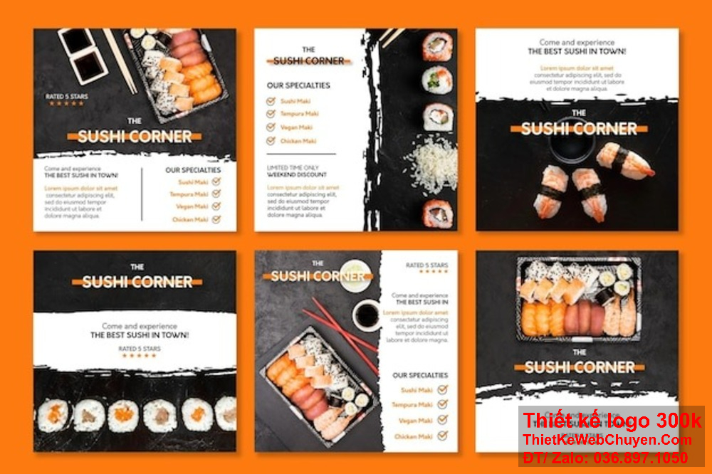 Việc thiết kế menu nhà hàng quán ăn sushi sáng tạo có thể biến trải nghiệm ăn uống thành một hành trình thú vị, khám phá ẩm thực Nhật Bản. Nếu bạn đang tìm kiếm ý tưởng thiết kế menu nhà hàng quán ăn sushi, hãy tham khảo các xu hướng mới nhất để tạo nên sự khác biệt.