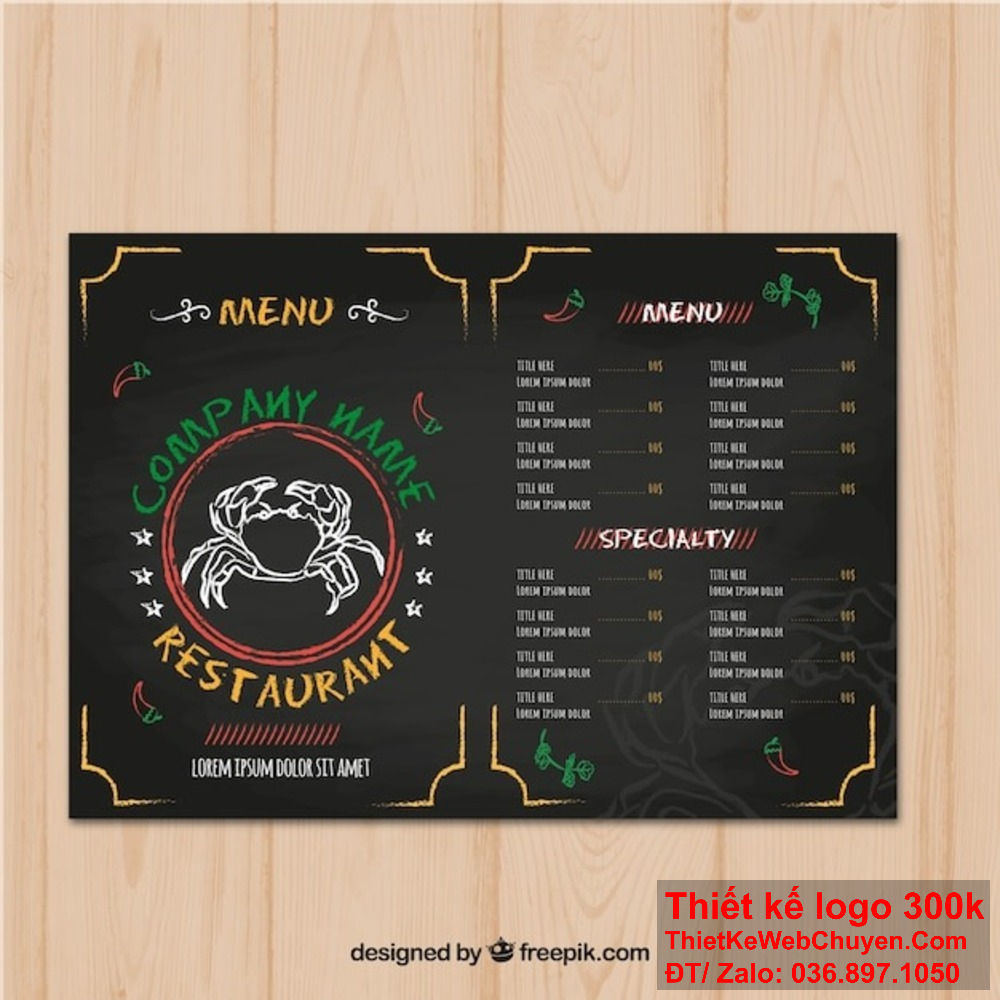 Thiết kế menu nhà hàng quán ăn thịt cừu phải thể hiện rõ nét đặc trưng của các món ăn từ thịt cừu và phong cách ẩm thực của nhà hàng. Thiết kế menu nhà hàng quán ăn thịt cừu không chỉ là liệt kê các món ăn mà còn là nghệ thuật kể chuyện qua từng trang menu.
