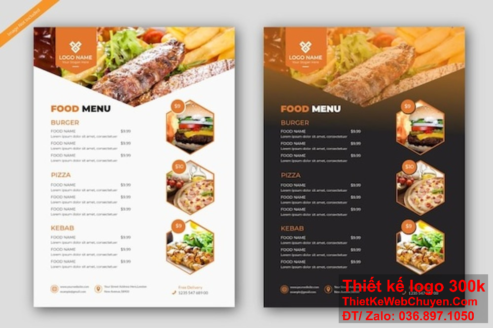 Với dịch vụ thiết kế menu nhà hàng tiệm bánh mì chuyên nghiệp, chúng tôi giúp bạn tạo nên một trải nghiệm thực khách độc đáo Thiết kế menu nhà hàng tiệm bánh mì của chúng tôi mang đến sự sáng tạo và phong cách riêng biệt cho quán của bạn