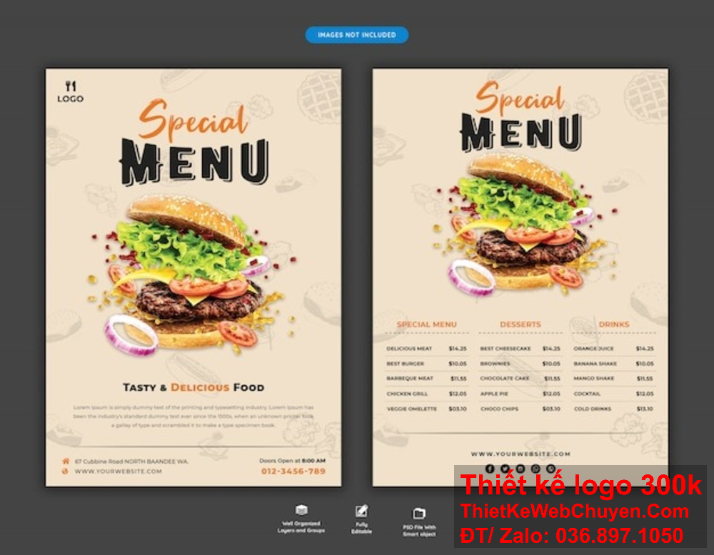 Với kinh nghiệm lâu năm, chúng tôi cam kết mang đến dịch vụ thiết kế menu nhà hàng tiệm bánh mì chất lượng Bạn đang tìm kiếm giải pháp thiết kế menu nhà hàng tiệm bánh mì chuyên nghiệp? Hãy đến với chúng tôi