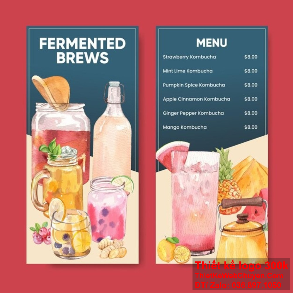 Thiết kế menu quán sinh tố cần chú trọng đến màu sắc, hình ảnh và bố cục để tạo sự hấp dẫn và dễ nhìn cho khách hàng. Một thiết kế menu quán sinh tố hấp dẫn không chỉ làm nổi bật các món sinh tố ngon miệng mà còn thể hiện phong cách của quán.