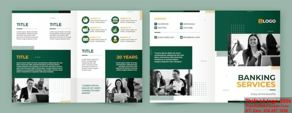 Đưa vào các trường hợp điển hình trong thiết kế profile công ty bảo hiểm. Thiết kế profile công ty bảo hiểm cần đảm bảo tính thống nhất trong bố cục.