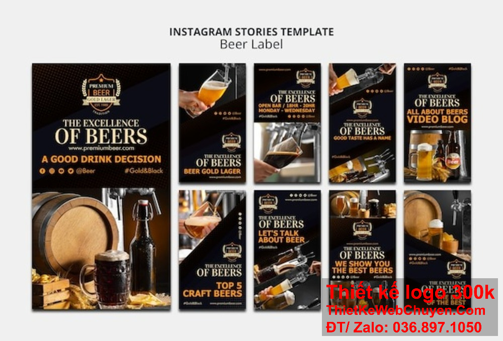 Thiết kế profile công ty bia nước ngọt: Tối ưu hóa trải nghiệm người dùng. Thiết kế profile công ty bia nước ngọt: Phối màu sao cho hợp lý.