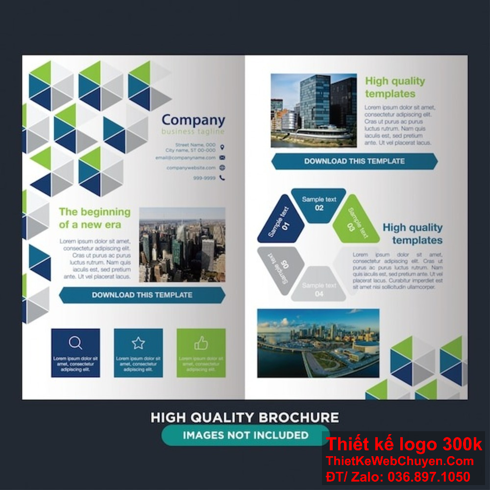 Thiết kế profile công ty đá quý đảm bảo tính thẩm mỹ và thông tin đầy đủ Thiết kế profile công ty đá quý theo phong cách tối giản nhưng hiệu quả