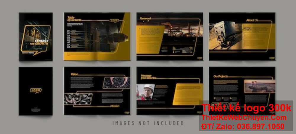 Profile công ty giải trí phải làm nổi bật được các dịch vụ đặc biệt của công ty. Sử dụng phong cách thiết kế phù hợp với ngành giải trí trong profile công ty.