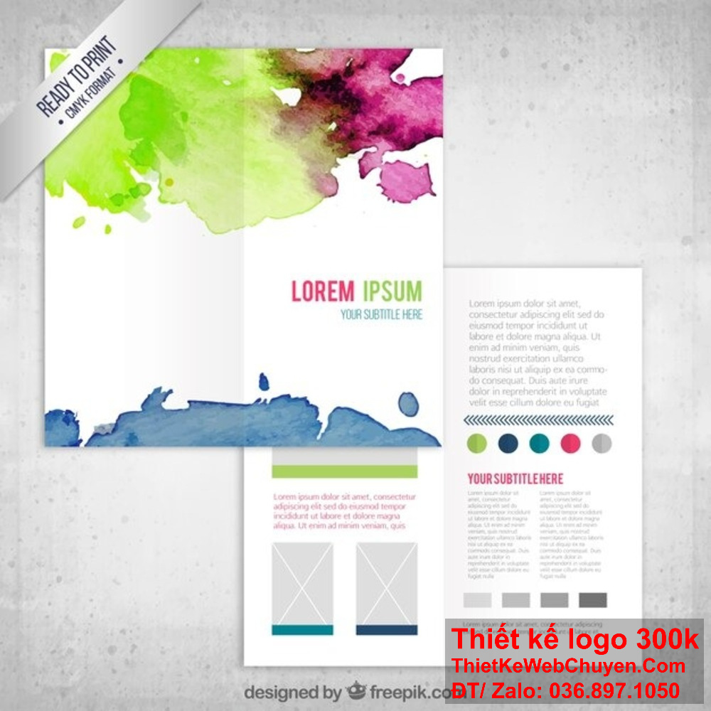 Hãy gây ấn tượng với thiết kế profile công ty sơn đầy màu sắc. Tạo dấu ấn thương hiệu riêng qua thiết kế profile công ty sơn độc đáo.