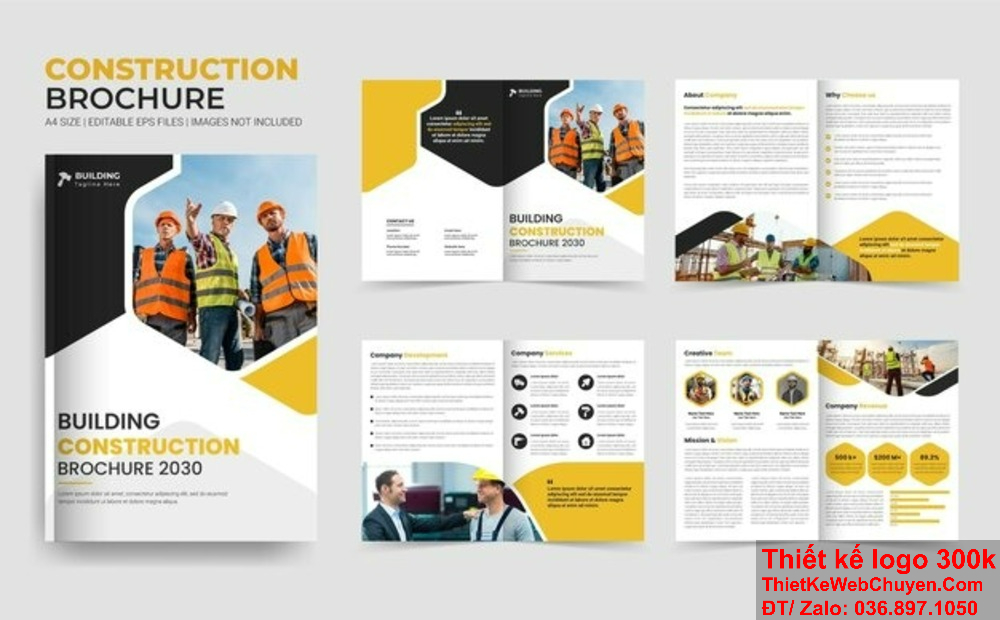 Thiết kế profile công ty thiết bị nâng cần có phần giới thiệu về đội ngũ nhân viên. Để gây ấn tượng, thiết kế profile công ty thiết bị nâng cần có màu sắc hài hòa.