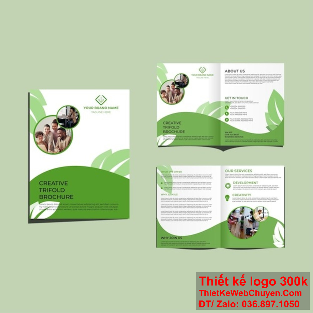 Thiết kế profile công ty trà xanh nên có phần giới thiệu về các dịch vụ hậu mãi. Thiết kế profile công ty trà xanh cần có phần giới thiệu về các sản phẩm thân thiện với môi trường.