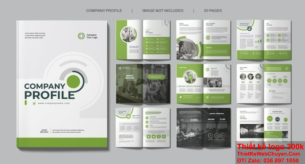 Thiết kế profile thương hiệu là một phần không thể thiếu trong bộ nhận diện thương hiệu. Lựa chọn chất liệu in ấn phù hợp sẽ làm nổi bật thiết kế profile thương hiệu.