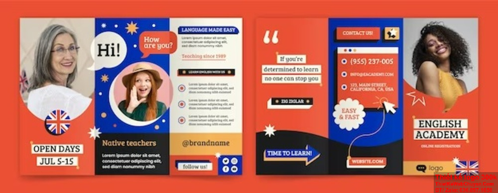 Thiết kế profile trung tâm tiếng Anh của bạn nên được đầu tư cẩn thận. Thiết kế profile trung tâm tiếng Anh có thể bao gồm thông tin về đội ngũ giáo viên.