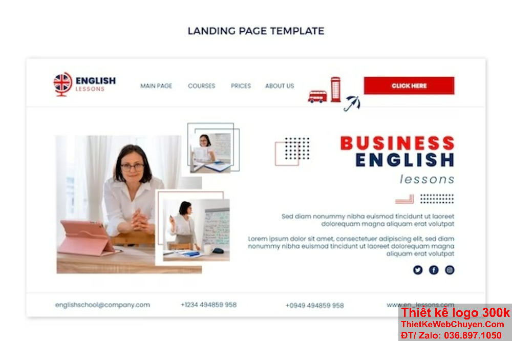 Hãy để chúng tôi thiết kế profile trung tâm tiếng Anh cho bạn từ A đến Z. Chúng tôi thiết kế profile trung tâm tiếng Anh với phong cách hiện đại.