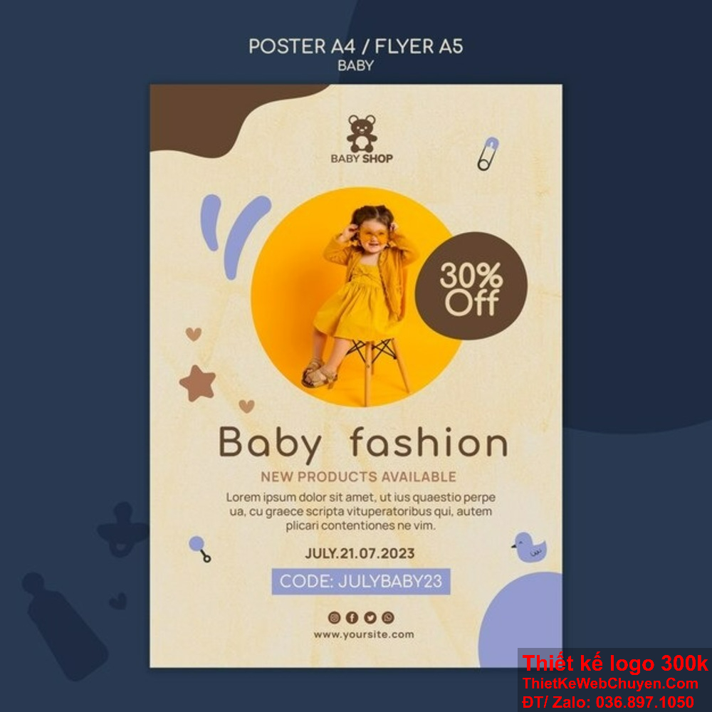 Thiết kế standee thời trang trẻ em: Giải pháp quảng cáo lý tưởng để thu hút các bậc phụ huynh và các bé. Khám phá thiết kế standee thời trang trẻ em, công cụ hoàn hảo để quảng bá bộ sưu tập mới nhất của bạn.
