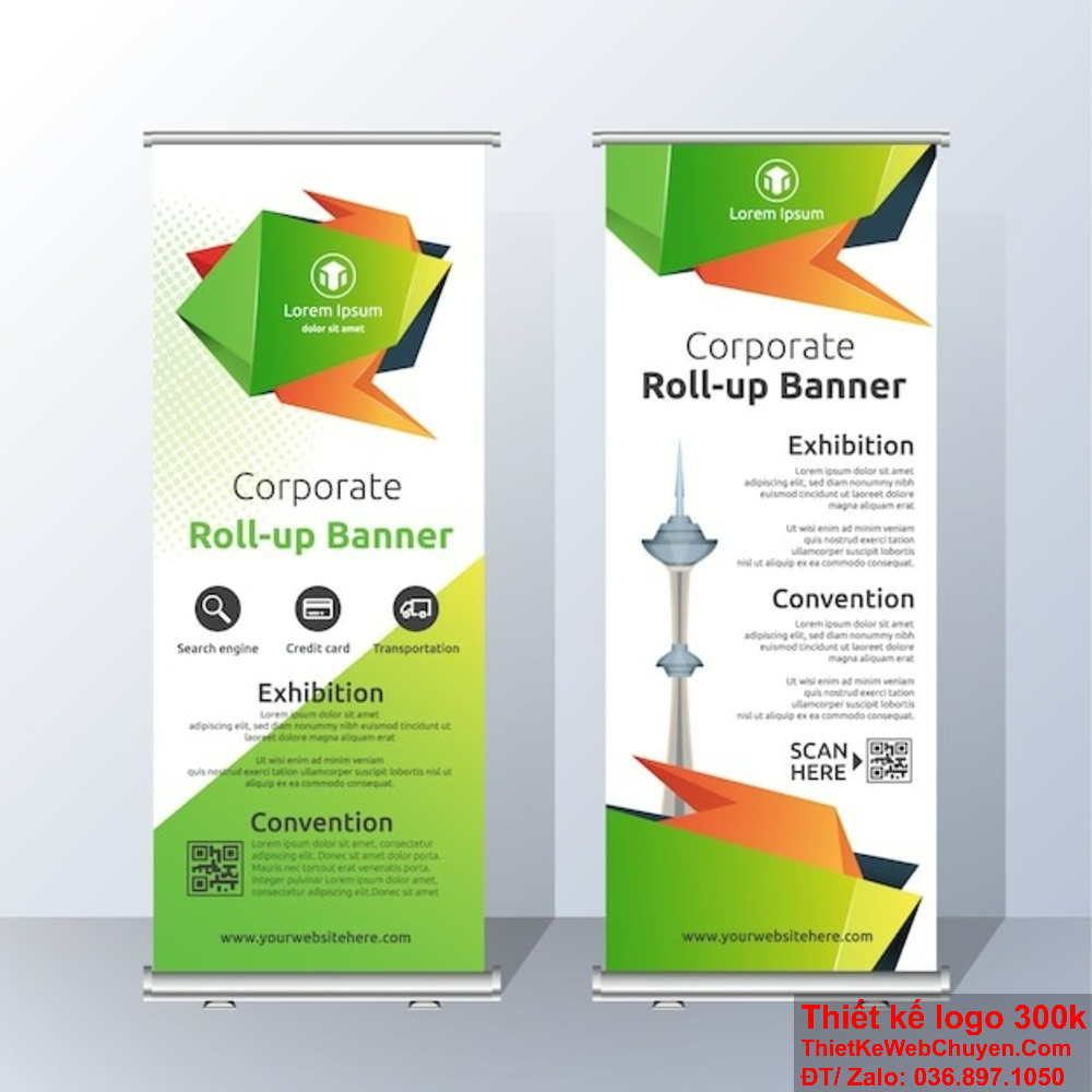 Tăng sự hiện diện của bạn tại sự kiện với thiết kế standee triển lãm chất lượng cao. Mang đến thông điệp thương hiệu một cách sáng tạo với thiết kế standee triển lãm.