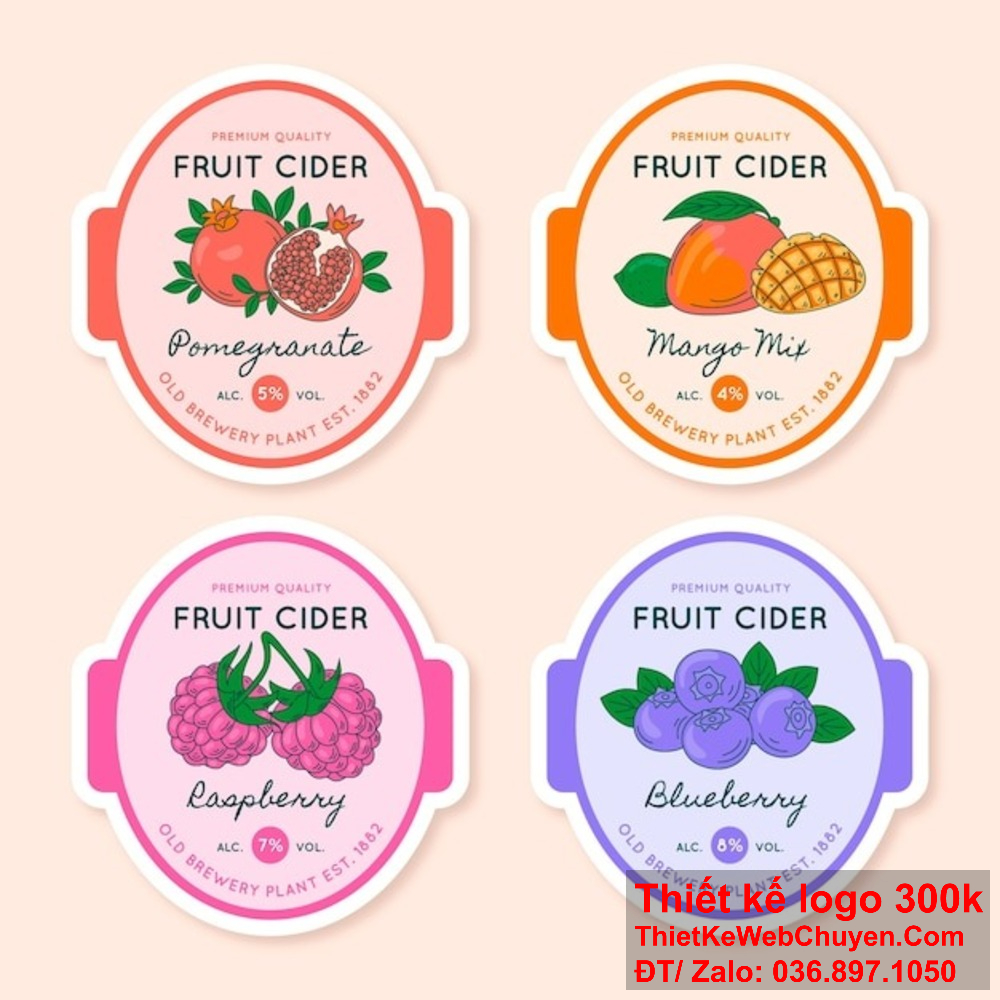 Sự sáng tạo và tinh tế trong thiết kế tem nhãn này là điểm mạnh của sản phẩm. Thiết kế tem nhãn này làm nổi bật tính độc đáo và chất lượng của sản phẩm.