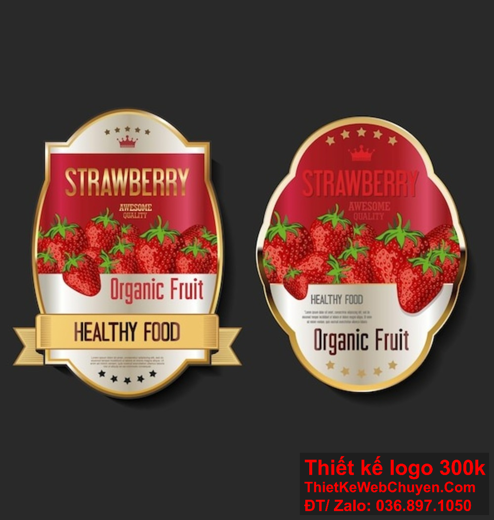 Sự tinh tế và chất lượng của thiết kế tem nhãn này làm nổi bật thương hiệu trên thị trường. Sự độc đáo và tỉ mỉ trong thiết kế tem nhãn này thể hiện sự chăm sóc đặc biệt đến từng chi tiết của sản phẩm.