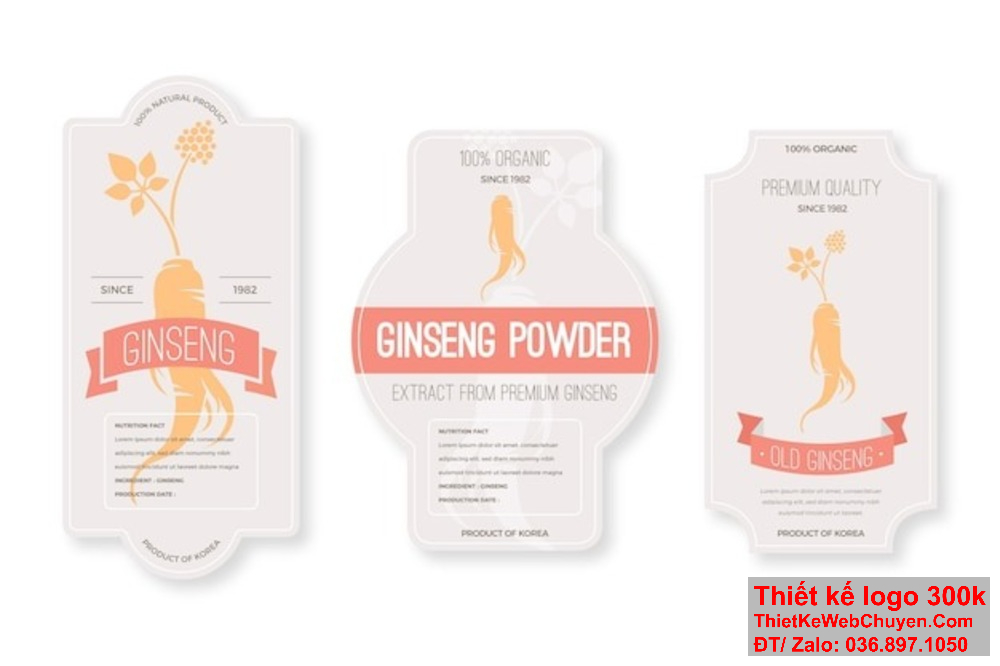 Tem nhãn được thiết kế để phản ánh đặc điểm riêng và giá trị của thương hiệu. Tem nhãn được thiết kế với sự tinh tế và chuyên nghiệp, tạo ra sự ấn tượng mạnh mẽ với khách hàng.