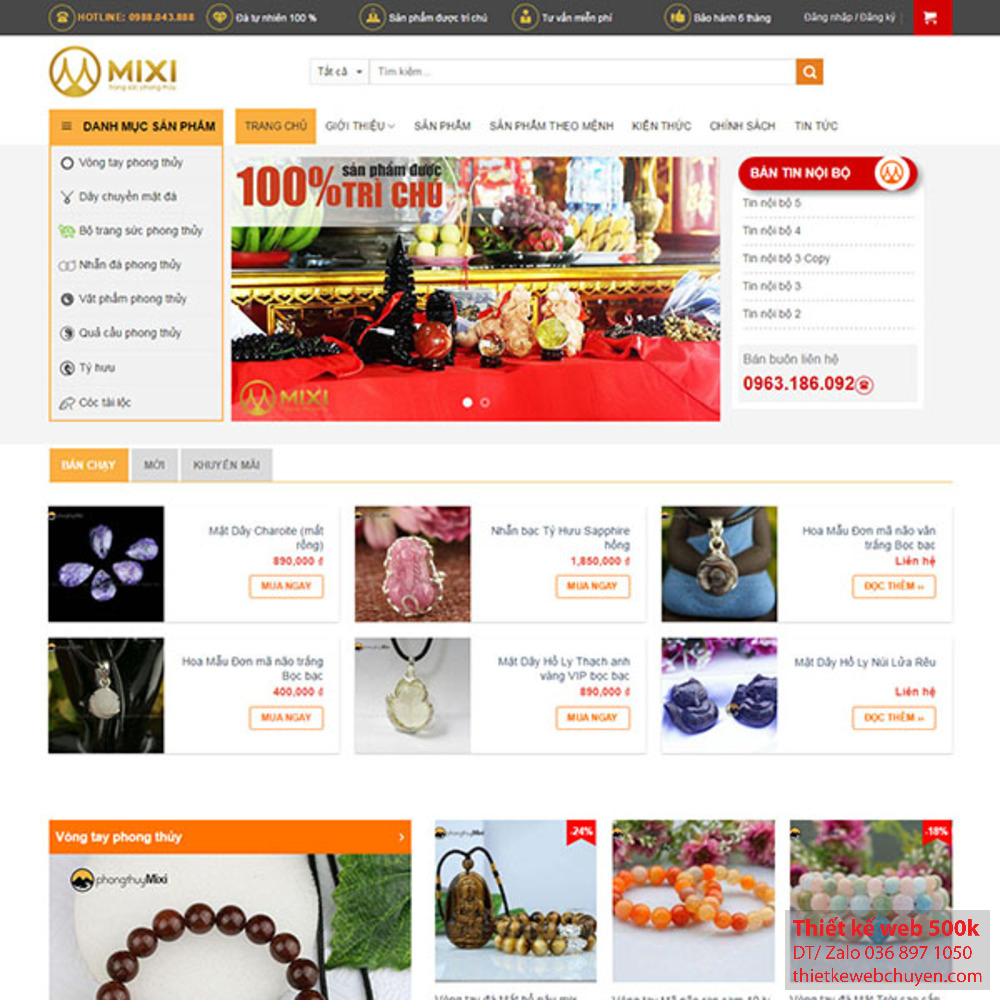 Giấc mơ sở hữu một trang web riêng của bạn giờ đã trở thành hiện thực với dịch vụ Thiết kế web 500k TRỌN GÓI KÈM TÊN MIỀN HOSTING của chúng tôi