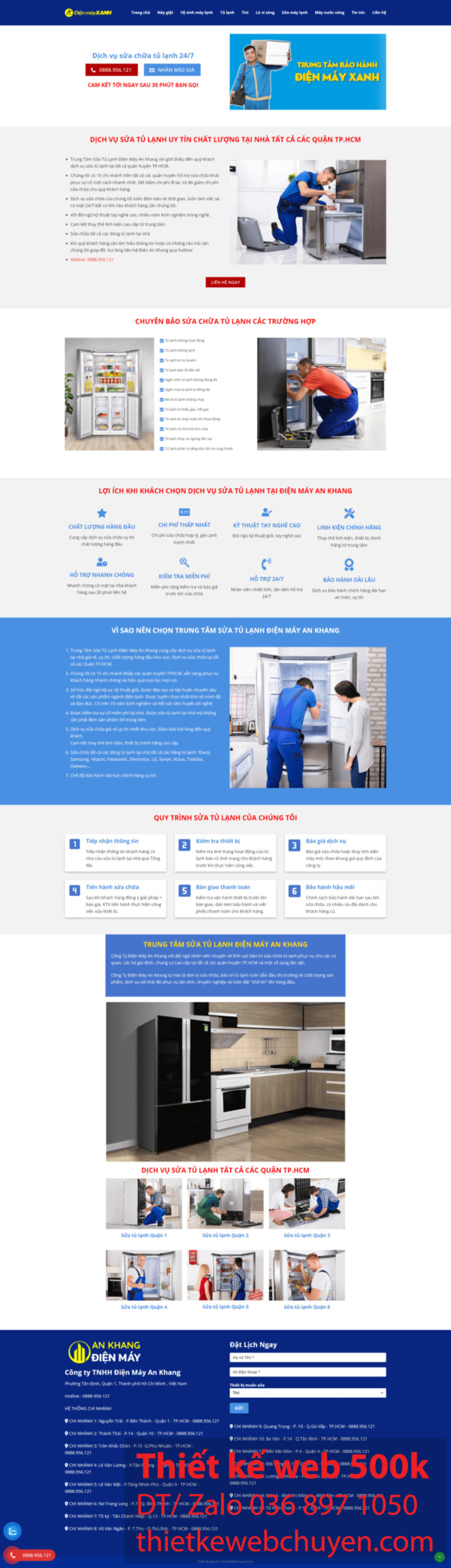 Thiết kế web chất lượng cao không cần phải tốn kém. Với chỉ 500k, bạn có thể sở hữu một trang web đẹp mắt, cùng tên miền và hosting