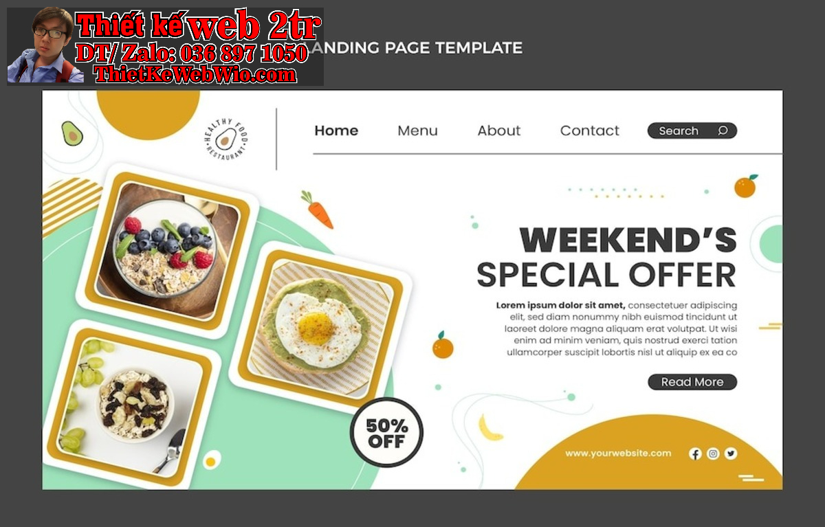 thiết kế web bán đặc sản thiết kế web bán đặc sản