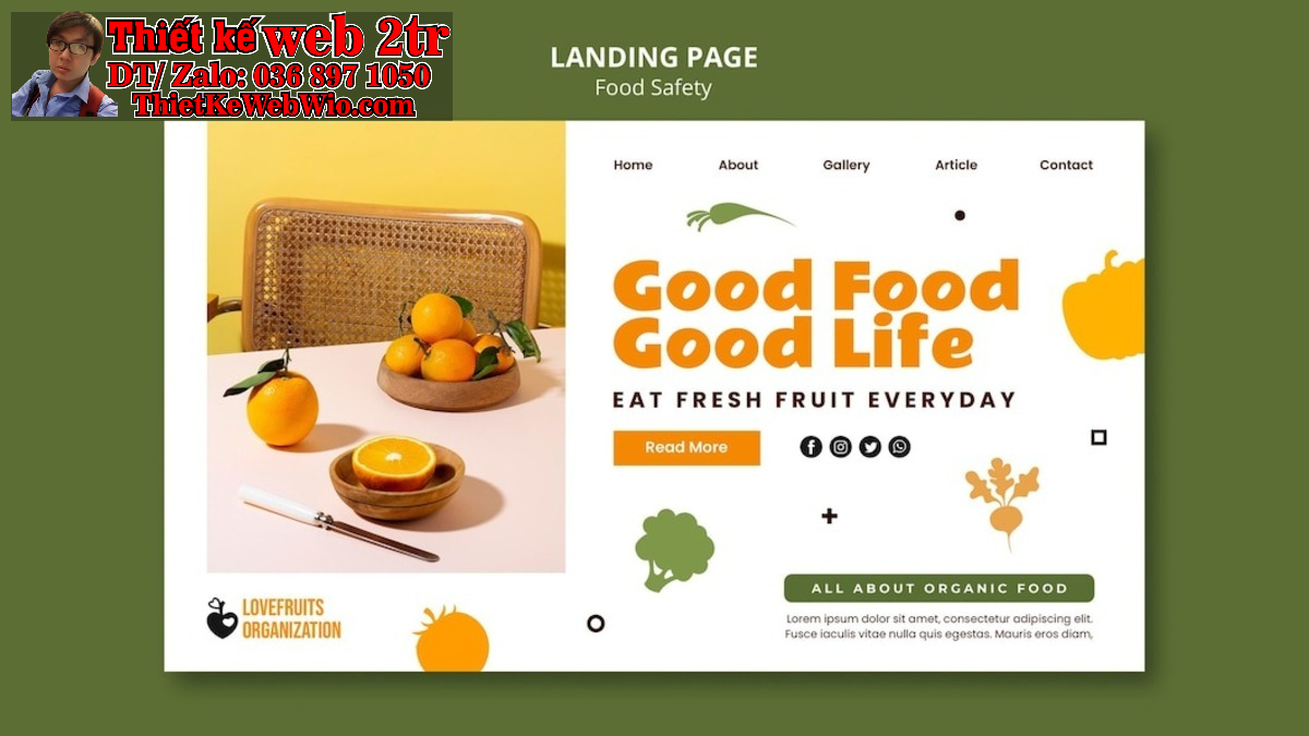 thiết kế web bán đặc sản thiết kế web bán đặc sản