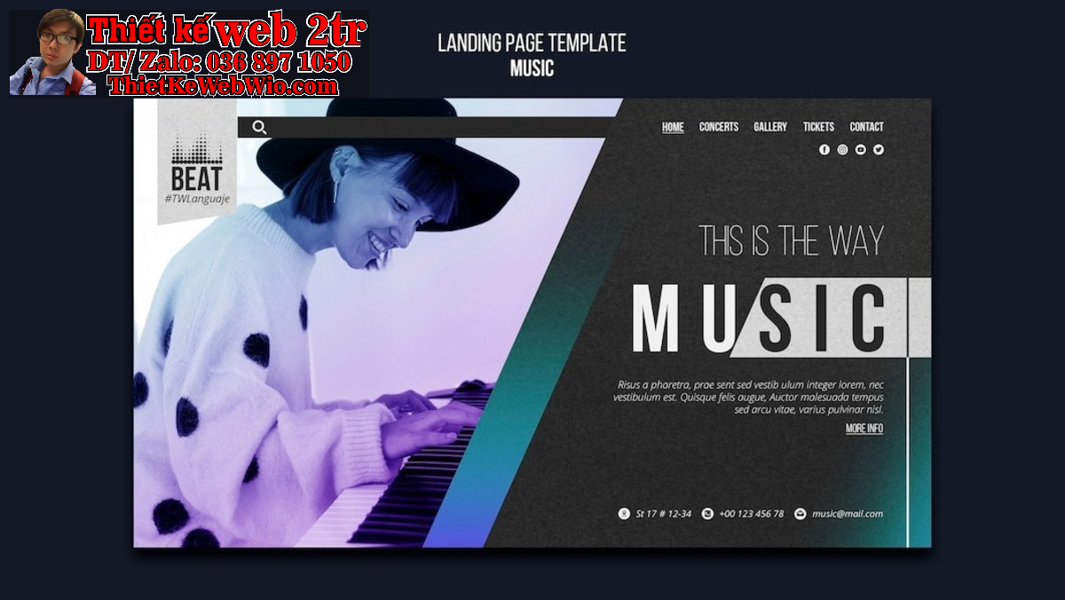 thiết kế web bán đàn guitar Piano thiết kế web bán đàn guitar Piano