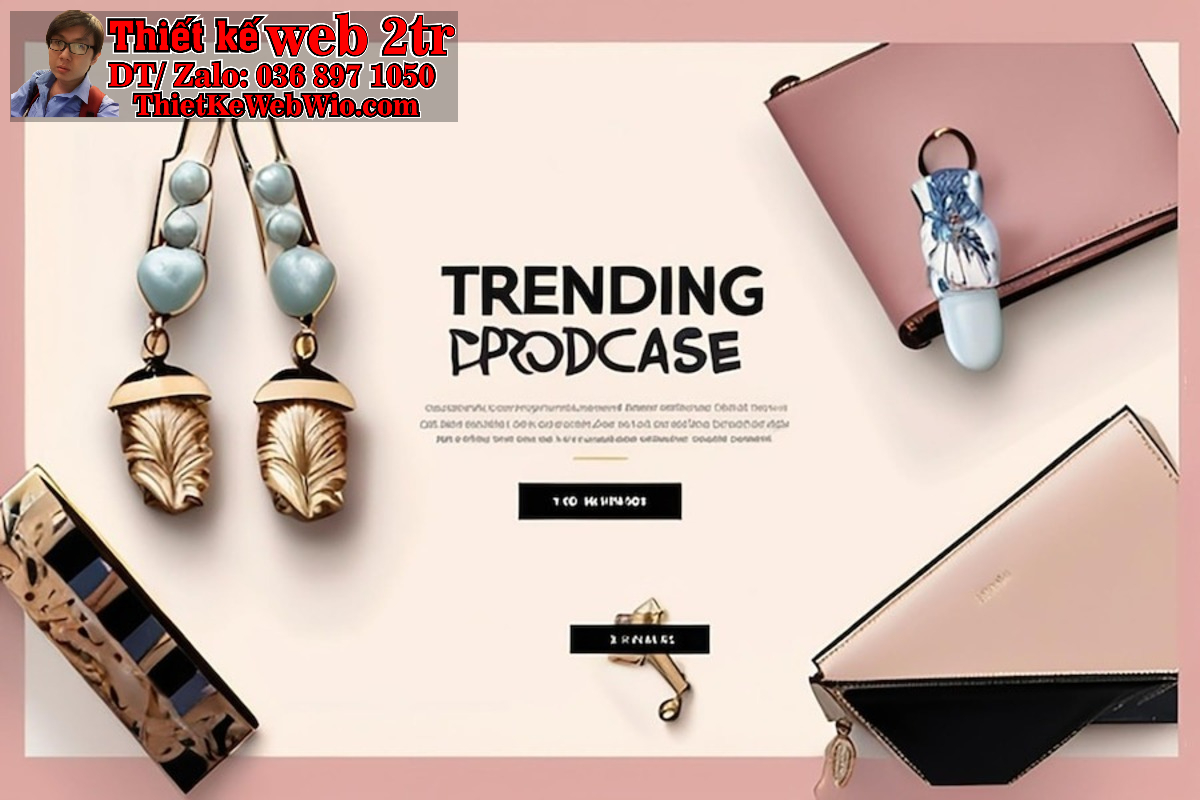 thiết kế web bán phụ kiện thiết kế web bán phụ kiện