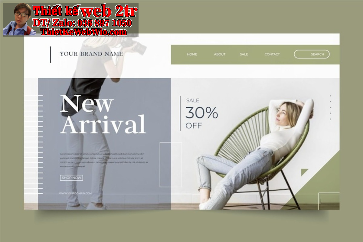 thiết kế web bán phụ kiện thiết kế web bán phụ kiện