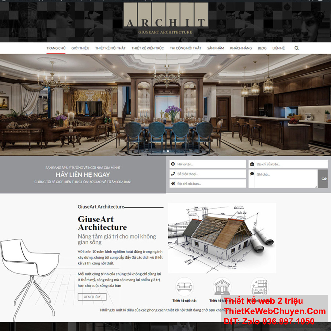 Công ty chúng tôi chuyên thiết kế web chuẩn SEO thietkewebchuyen.