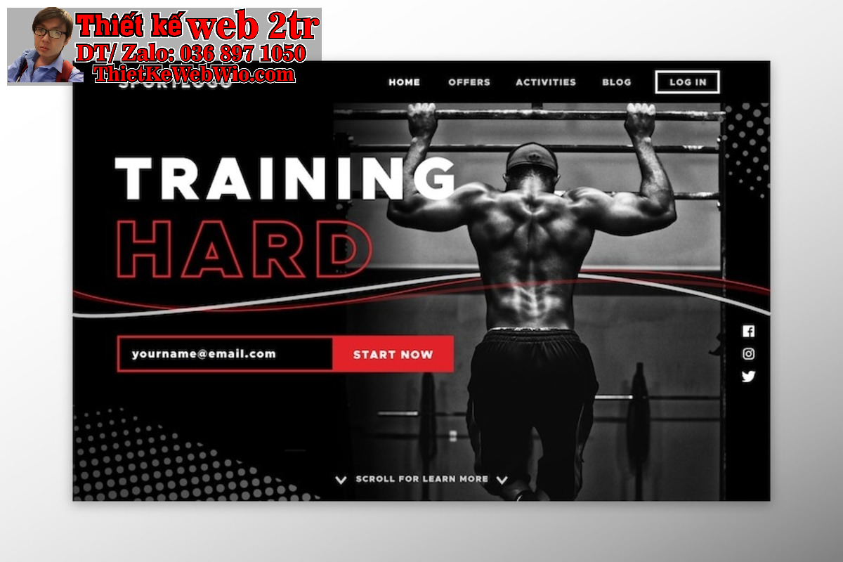 thiết kế web phòng tập gym thiết kế web phòng tập gym