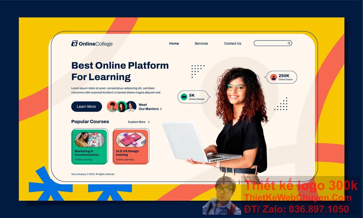 Thiết kế web wordpress LMS khóa học online Thiết kế web wordpress LMS khóa học online