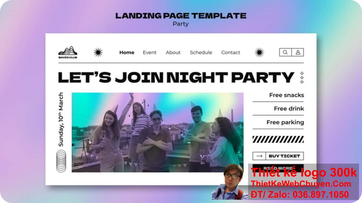 Thiết kế web wordpress event vé Thiết kế web wordpress event vé