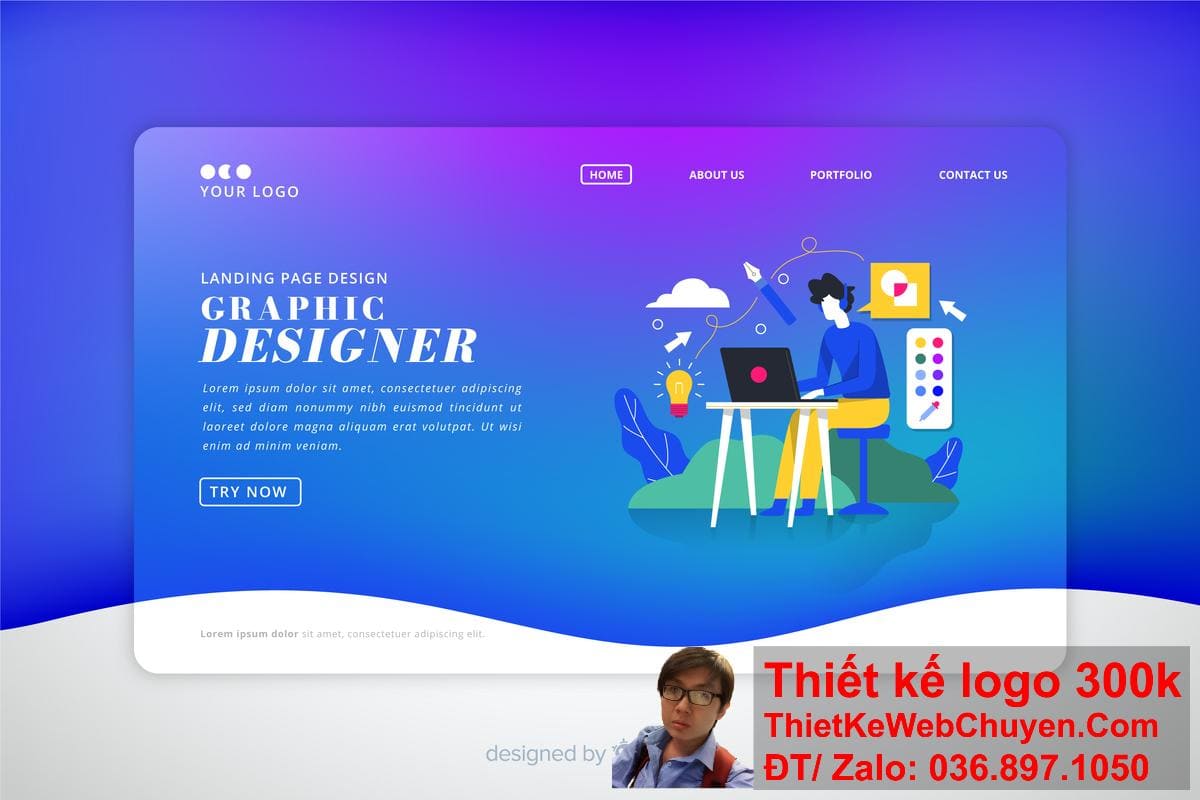 Thiết kế web WordPress landing page Thiết kế web WordPress landing page