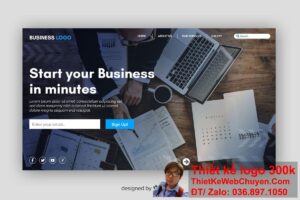 thiết kế web wordpress website doanh nghiệp