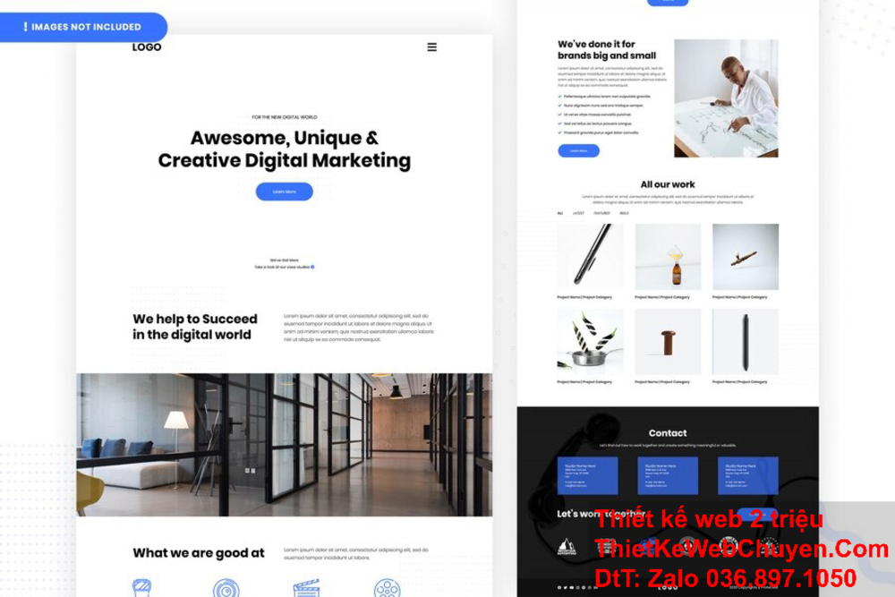 Trang web do thiết kế web Bình Dương tạo ra có giao diện đẹp mắt và chuyên nghiệp.
