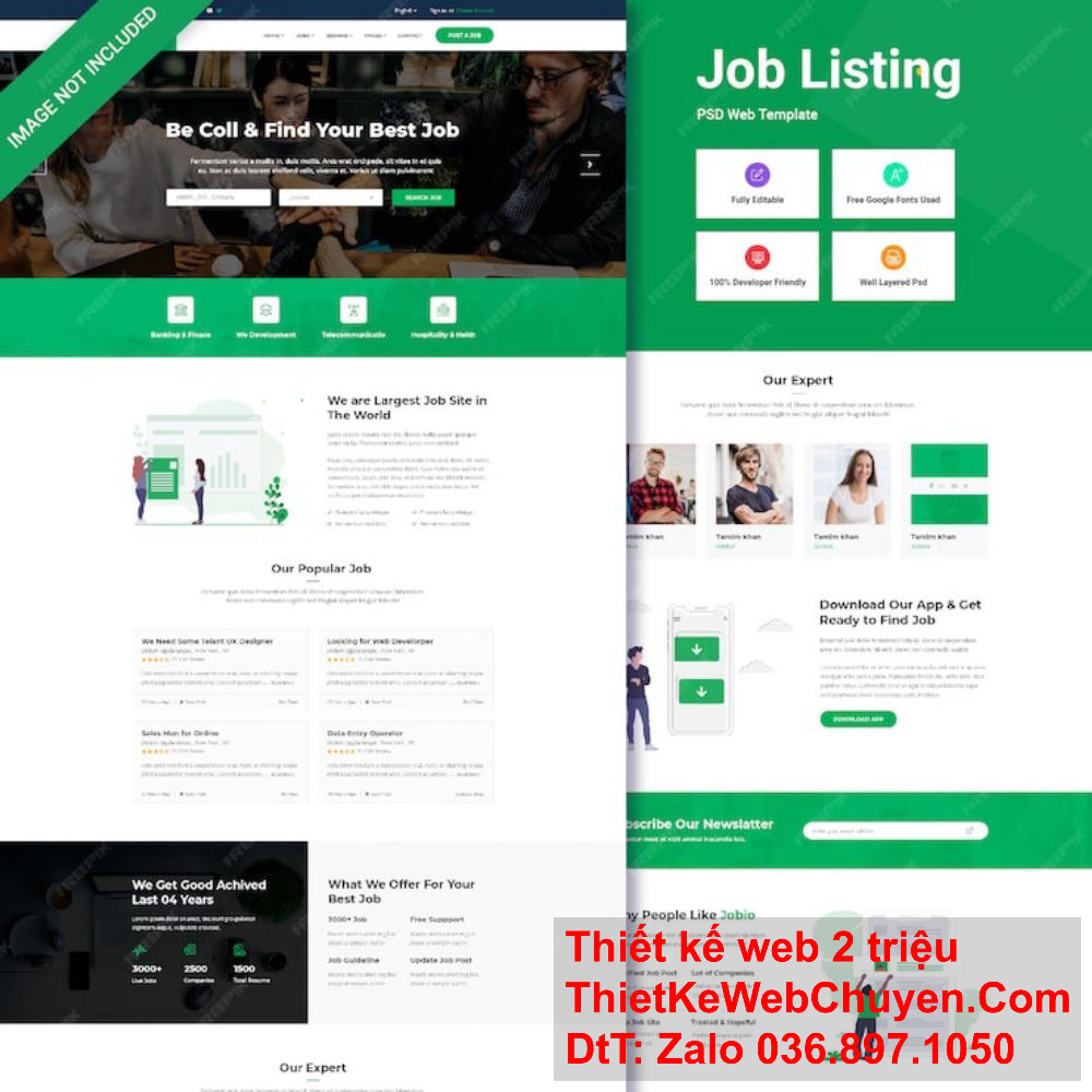 Website bán hàng Liên Hoàn Phát hỗ trợ đa ngôn ngữ.