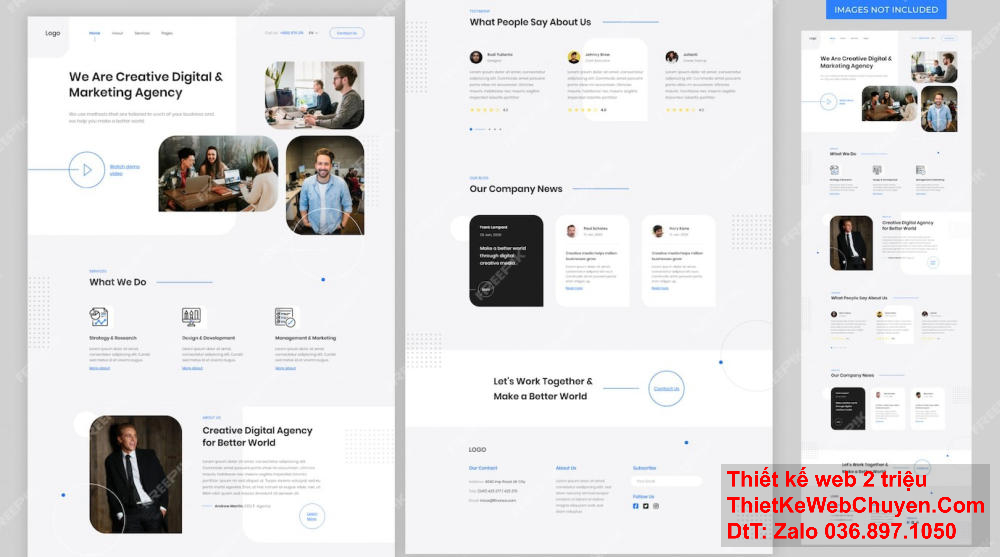Website bán hàng Liên Hoàn Phát hỗ trợ tích hợp mạng xã hội.