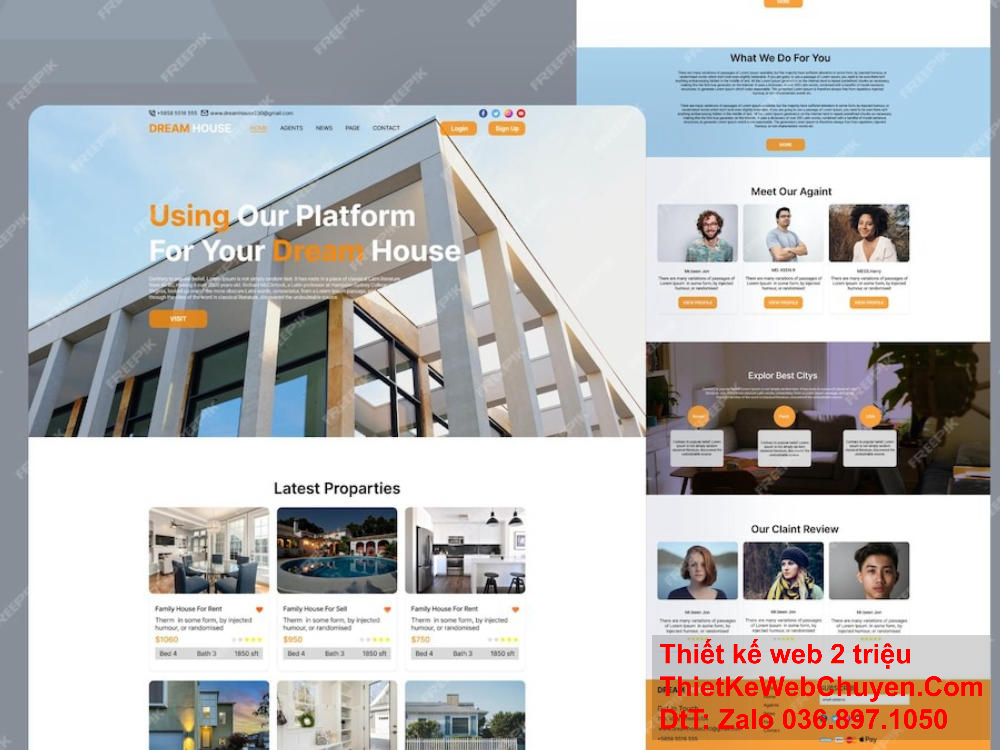 Sử dụng HTML5 để thiết kế website với các form liên hệ hiệu quả.