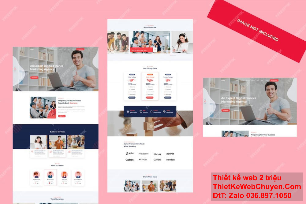 Thiết kế website bằng Wix giúp bạn dễ dàng cập nhật nội dung bất cứ lúc nào.