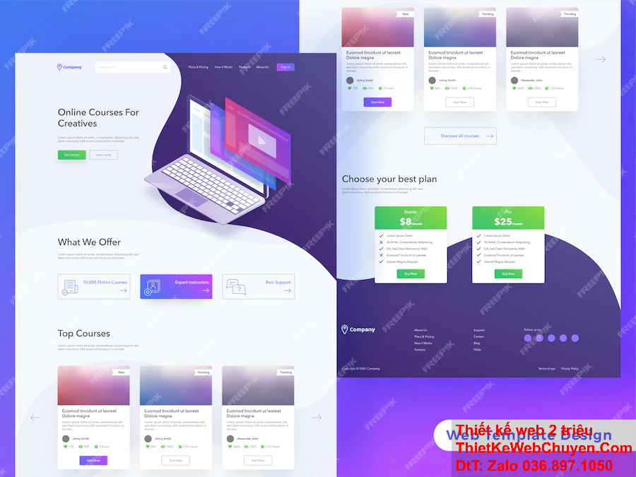 Một trang web chuyên nghiệp không chỉ làm tăng giá trị thương hiệu mà còn giúp tăng cơ hội kinh doanh.