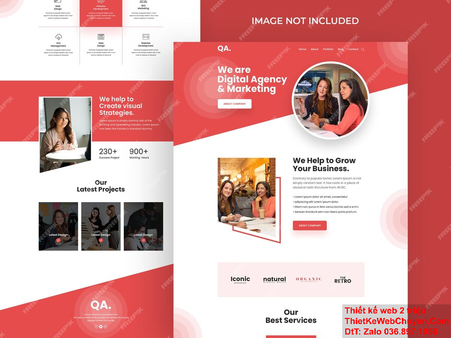 Thiết kế website chuyên nghiệp chuẩn SEO ở tại Sài Gòn đảm bảo tốc độ tải trang nhanh.