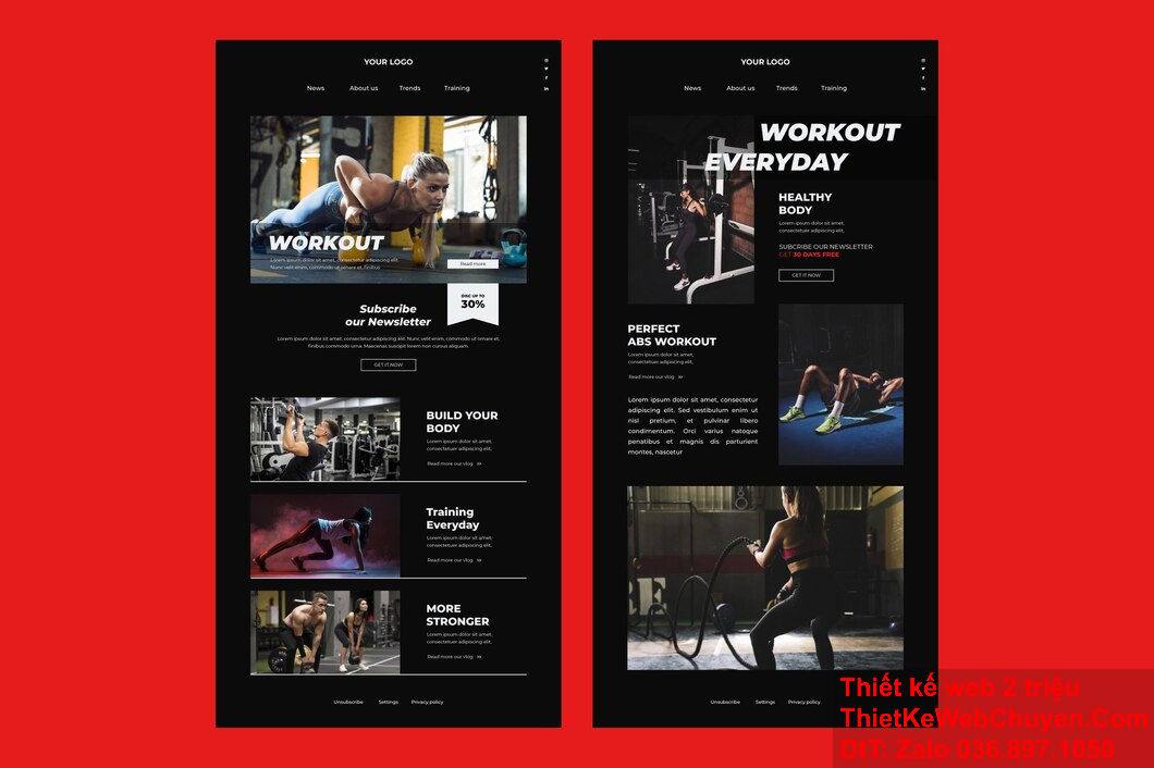 Thiết kế website chuyên nghiệp Megaweb hỗ trợ nhiều ngôn ngữ.