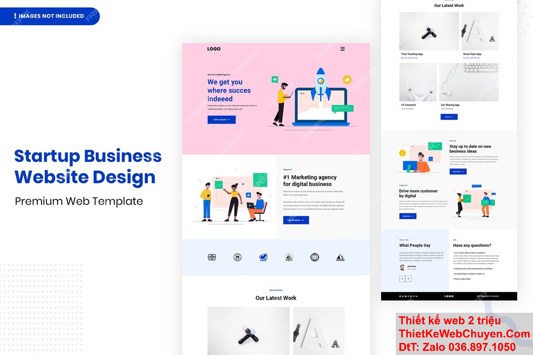 Thiết kế website chuyên nghiệp là yếu tố quan trọng để thu hút khách hàng tiềm năng.