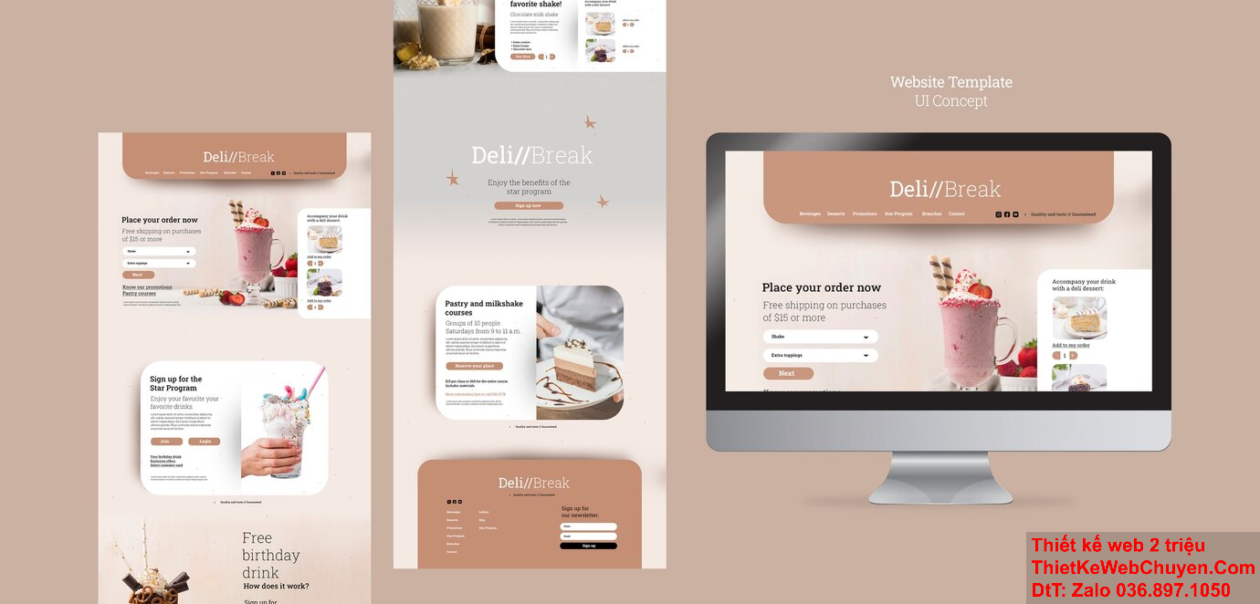 Thiết kế website chuyên nghiệp là cách tốt nhất để tạo niềm tin với khách hàng.