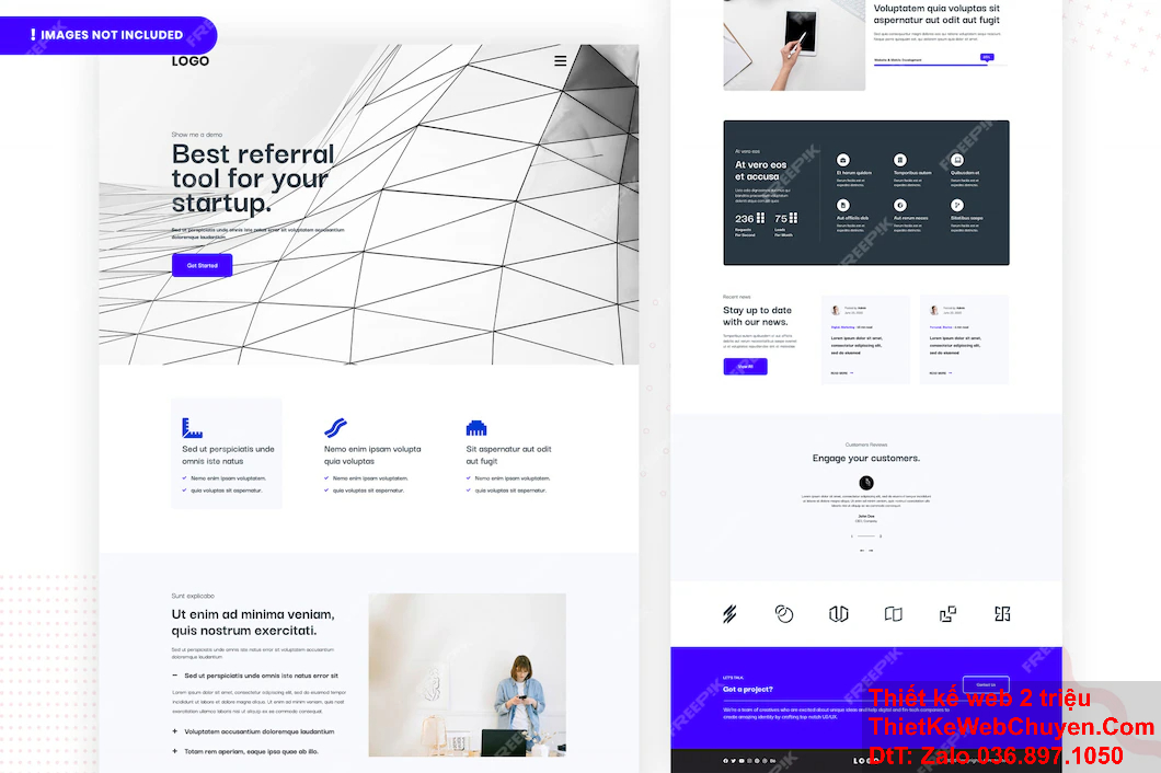 Thiết kế website chuyên nghiệp giúp nâng cao uy tín và thương hiệu của bạn.