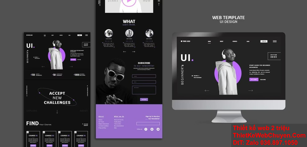 Thiết kế website giá rẻ ADH mang đến cho bạn trang web hoạt động ổn định và nhanh chóng.