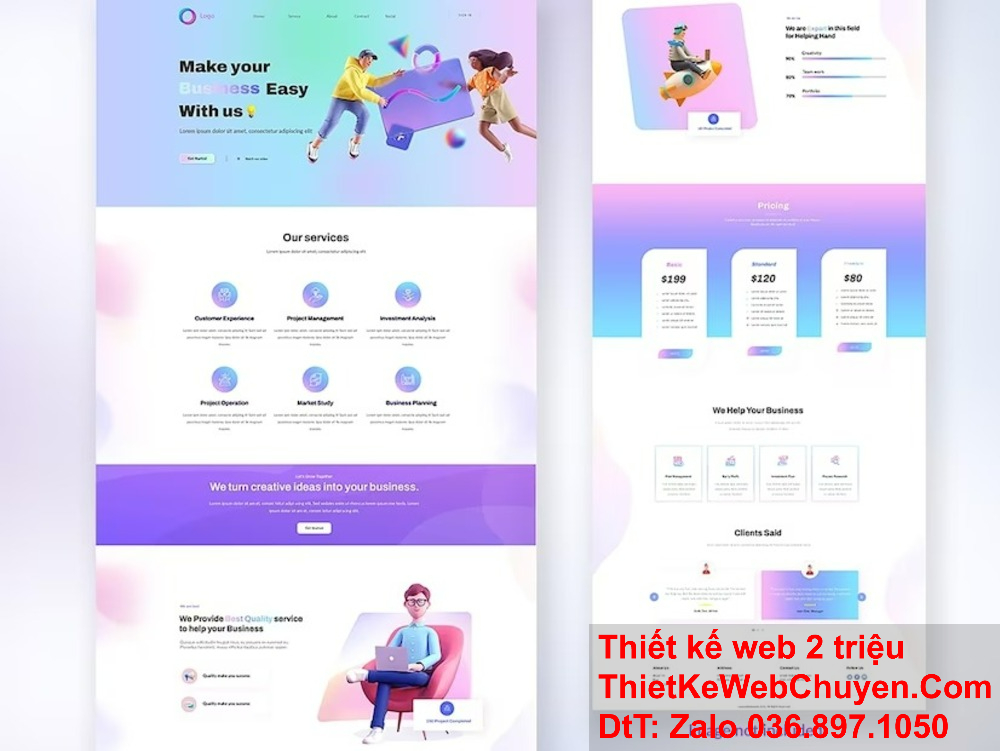 Với thiết kế website tại Phan Thiết - Bình Thuận, bạn sẽ có một trang web đẹp mắt và hiệu quả.