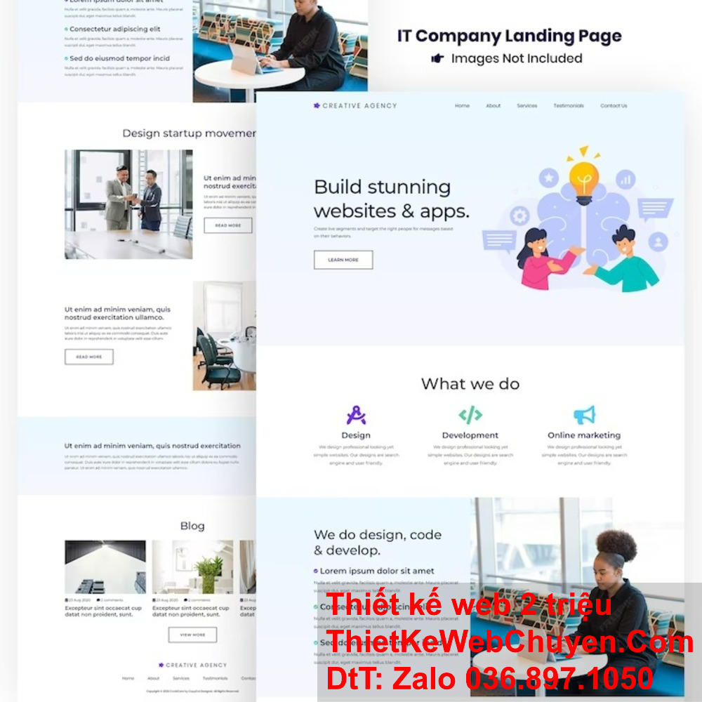 Trang web do thiết kế website tại Phan Thiết - Bình Thuận tạo ra có giao diện đẹp mắt và chuyên nghiệp.