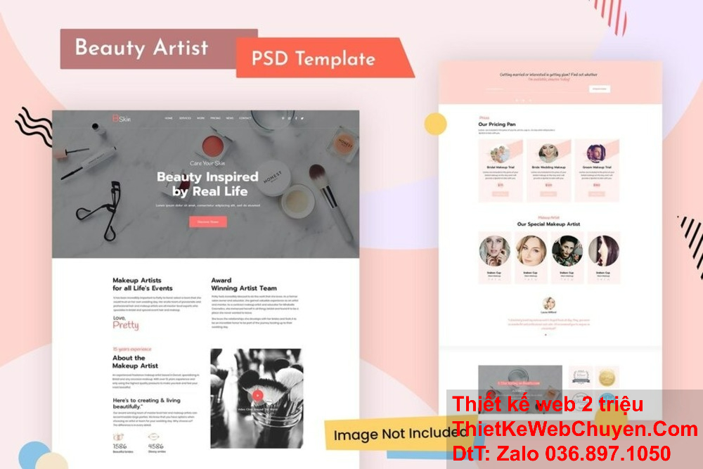 Thiết kế website tại Cà Mau với giao diện bắt mắt và chức năng tối ưu.